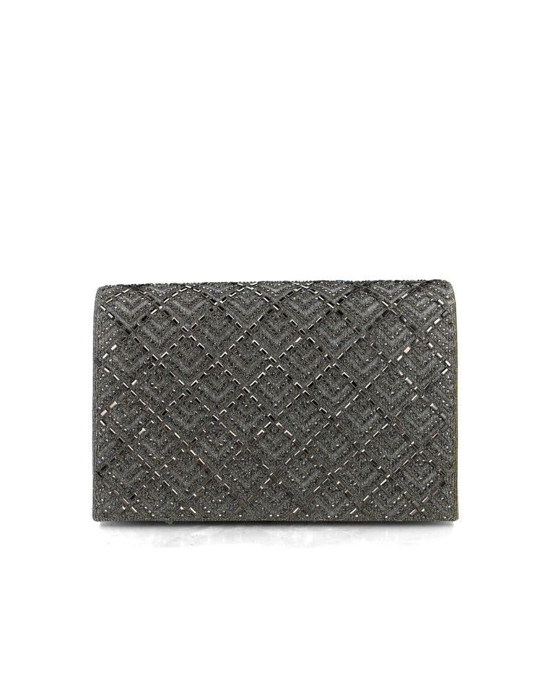 MENBUR 85170 Bolsos Pequeño Fiesta Mujer Gris