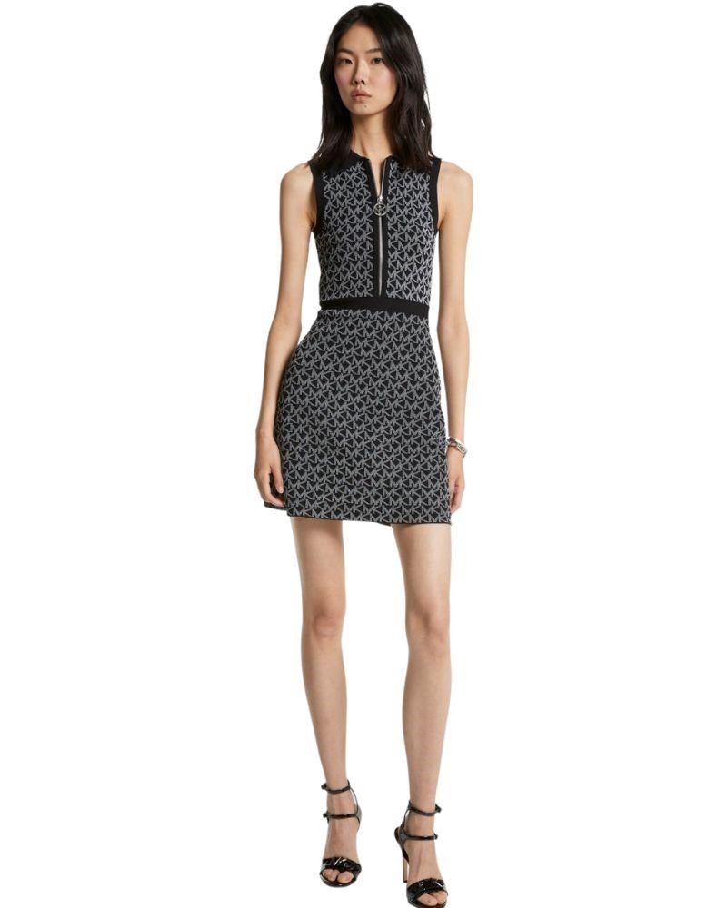 MICHAEL KORS MR381FC5KZ Vestidos de Manga Curta Mulher Preto