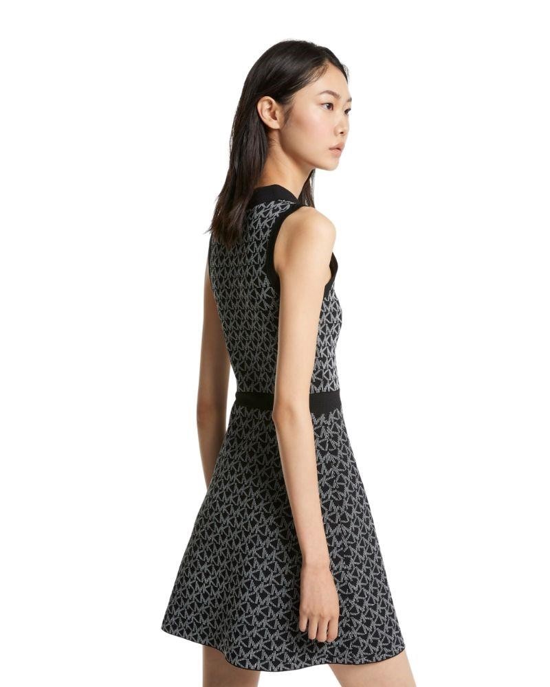MICHAEL KORS MR381FC5KZ Vestidos de Manga Curta Mulher Preto