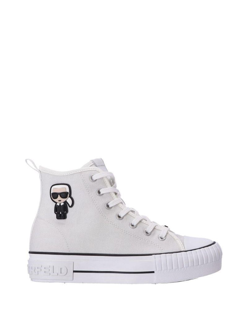 Karl Lagerfeld KL60450 KAMPUS MAX Ténis Altos Mulher Branco