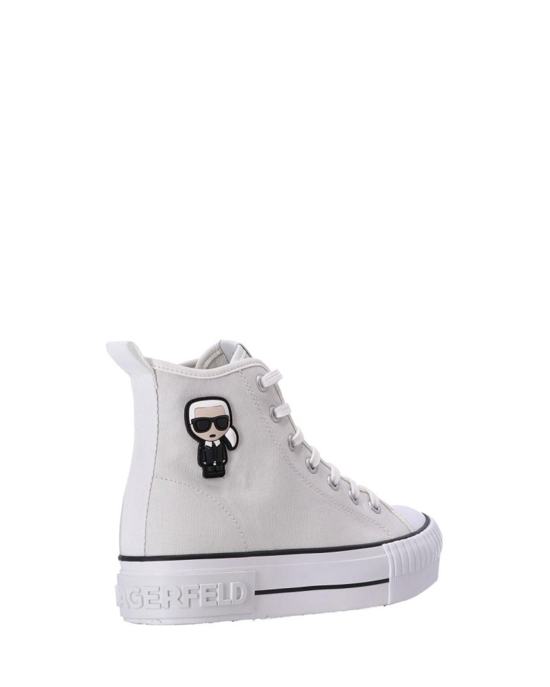 Karl Lagerfeld KL60450 KAMPUS MAX Ténis Altos Mulher Branco