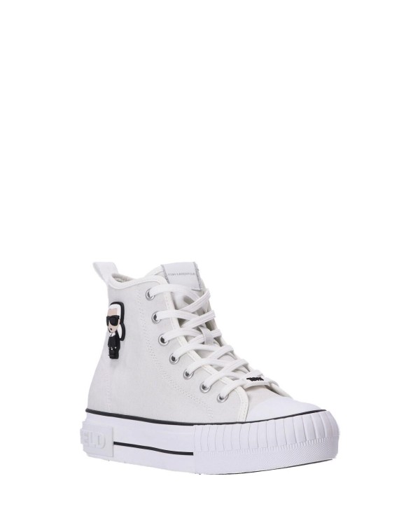 Karl Lagerfeld KL60450 KAMPUS MAX Ténis Altos Mulher Branco