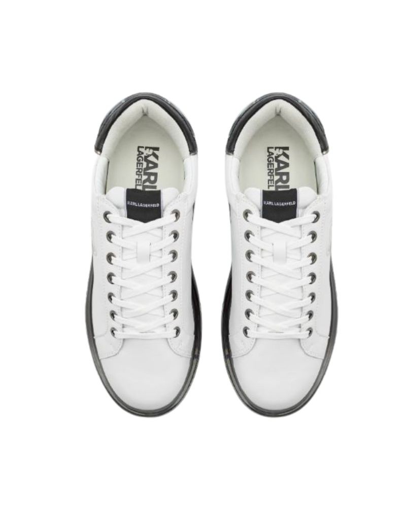 Karl Lagerfeld KL52633 KAPRI KUSHION Sapatilhas Baixas Homem Branco