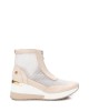 XTI 141043 Zapatillas Altas Mujer Beige