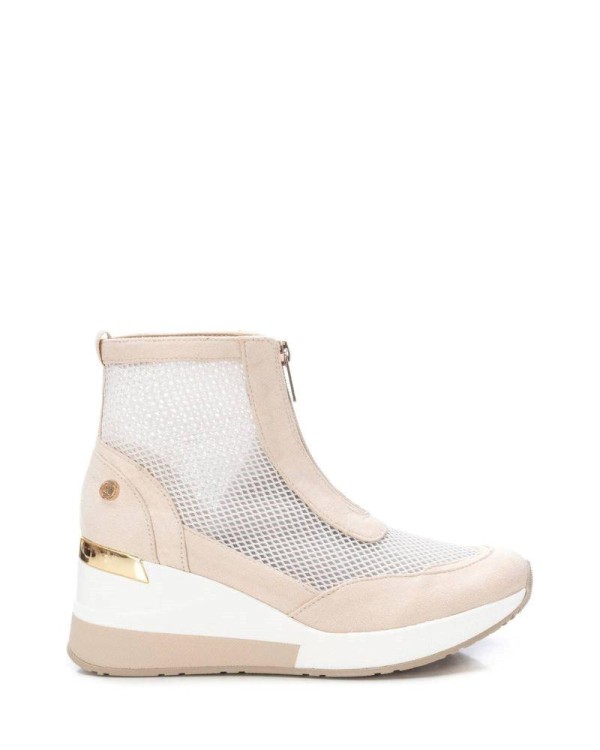XTI 141043 Zapatillas Altas Mujer Beige