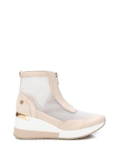 XTI 141043 Zapatillas Altas Mujer Beige