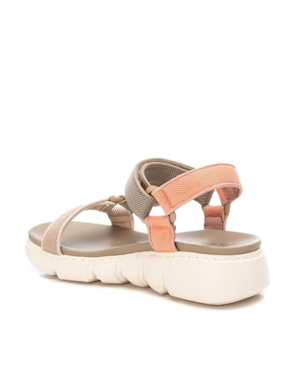 Sandalia Xti plataforma taupe mujer