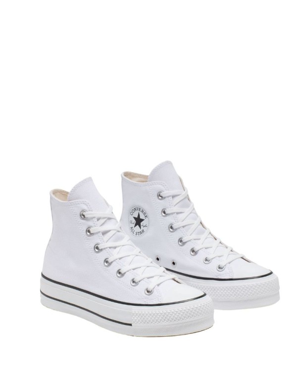 CONVERSE 560846C CHUCK TAYLOR ALL STAR PLATFORM CANVAS Zapatillas Altas Mujer Blanco