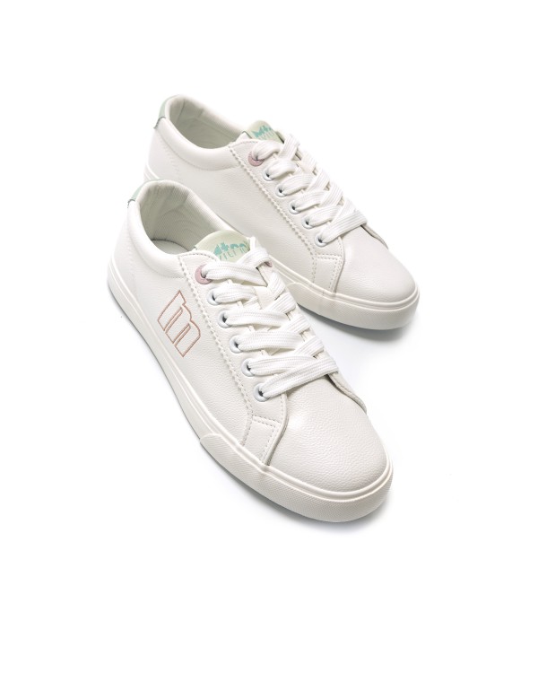 MUSTANG 60142 Sapatilhas Baixas Mulher Branco