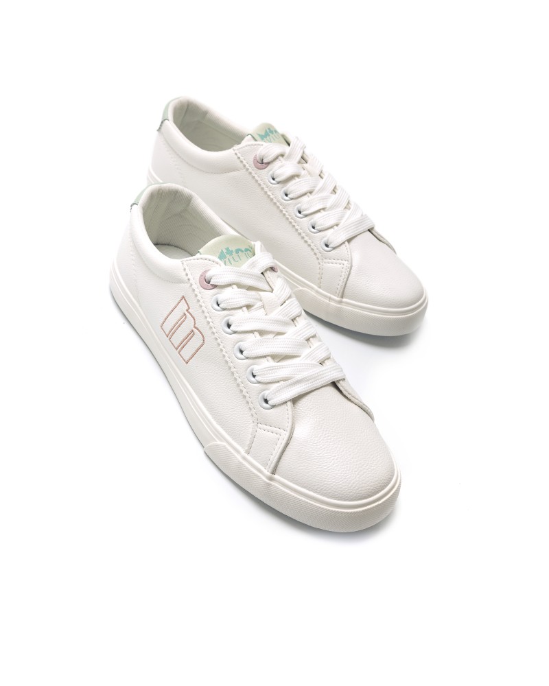 MUSTANG 60142 Sapatilhas Baixas Mulher Branco