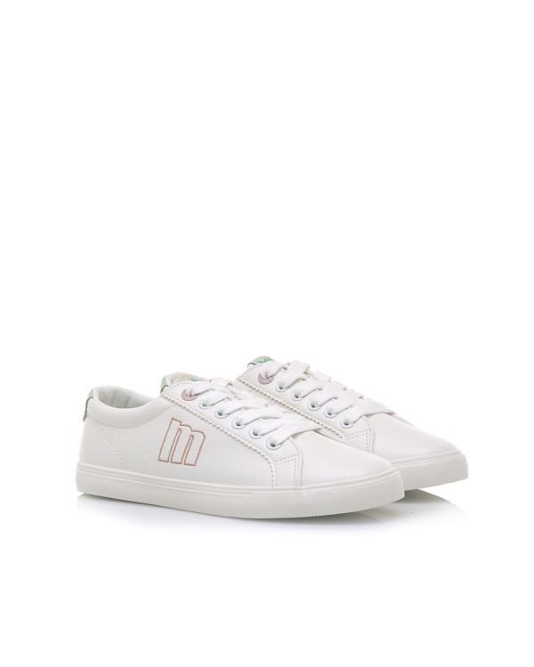 MUSTANG 60142 Zapatillas Bajas Mujer Blanco