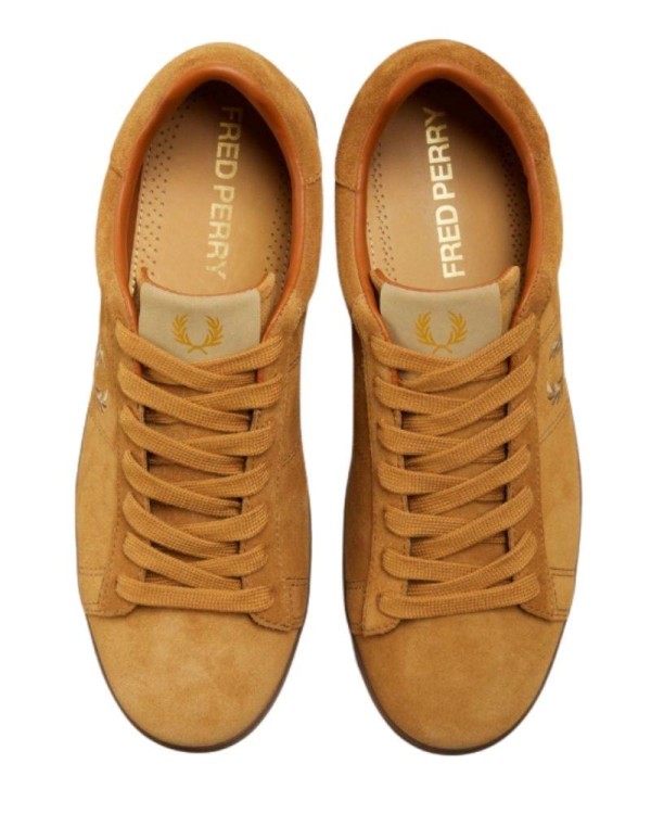 FRED PERRY 00000B4323 Zapatillas Bajas Hombre Amarrillo