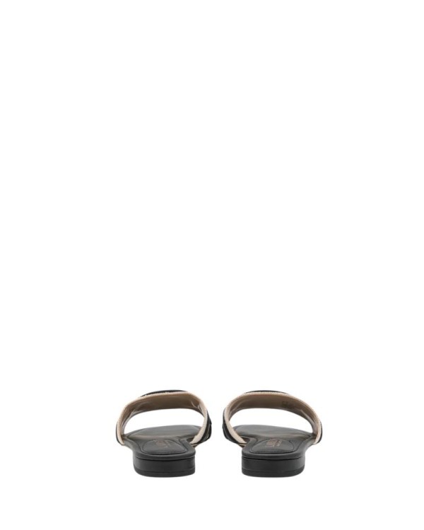 POLO RALPH LAUREN 802826823 ALEGRA SANDALS SLIDE Sandalias Abiertas Mujer Negro
