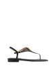 POLO RALPH LAUREN 802774600 ELLINGTON SANDALS CASUAL Sandalias Abiertas Mujer Negro