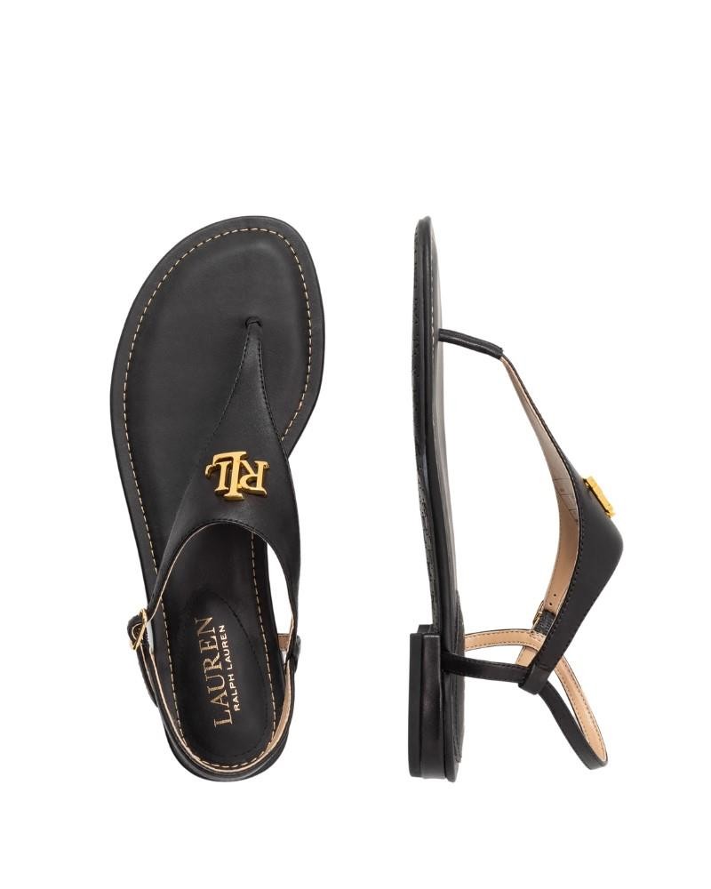 POLO RALPH LAUREN 802774600 ELLINGTON SANDALS CASUAL Sandálias Abertas Mulher Preto