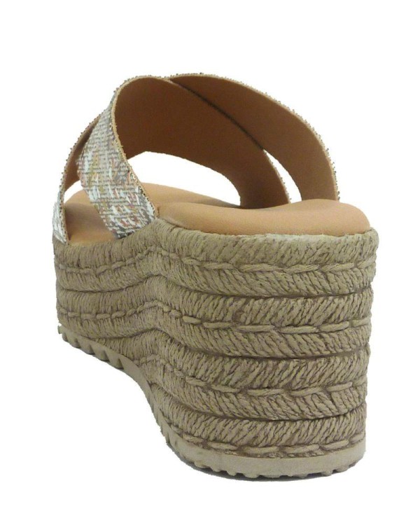 RKS sandália plataforma mulher multicolor