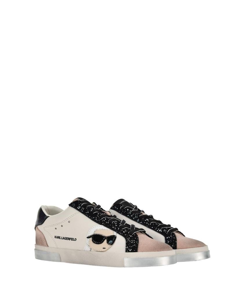 Karl Lagerfeld KL60136 SKOOL Sapatilhas Baixas Mulher Nude