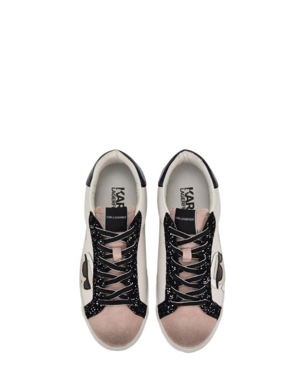Karl Lagerfeld KL60136 SKOOL Zapatillas Bajas Mujer Nude