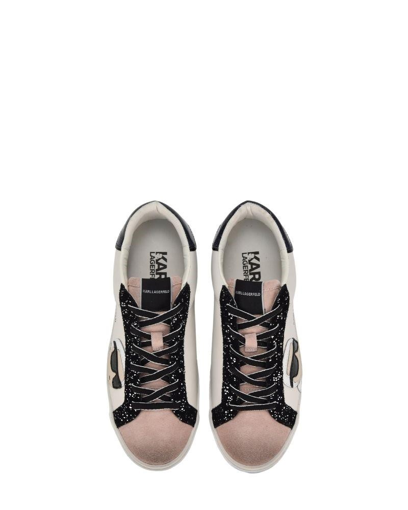 Karl Lagerfeld KL60136 SKOOL Zapatillas Bajas Mujer Nude