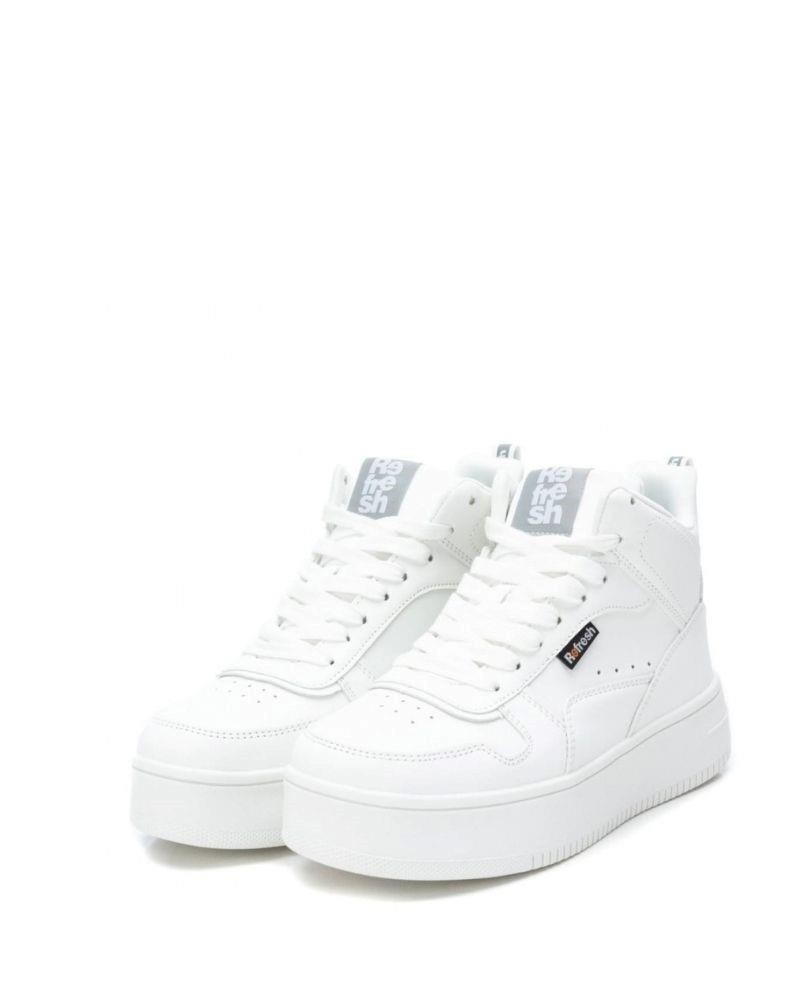 REFRESH 170476 Zapatillas Altas Mujer Blanco