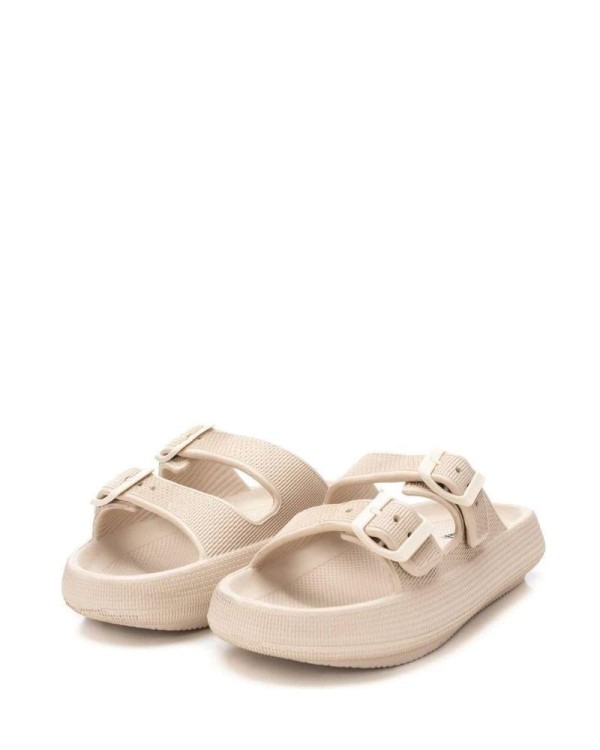 Chanclas Xti mujer beige