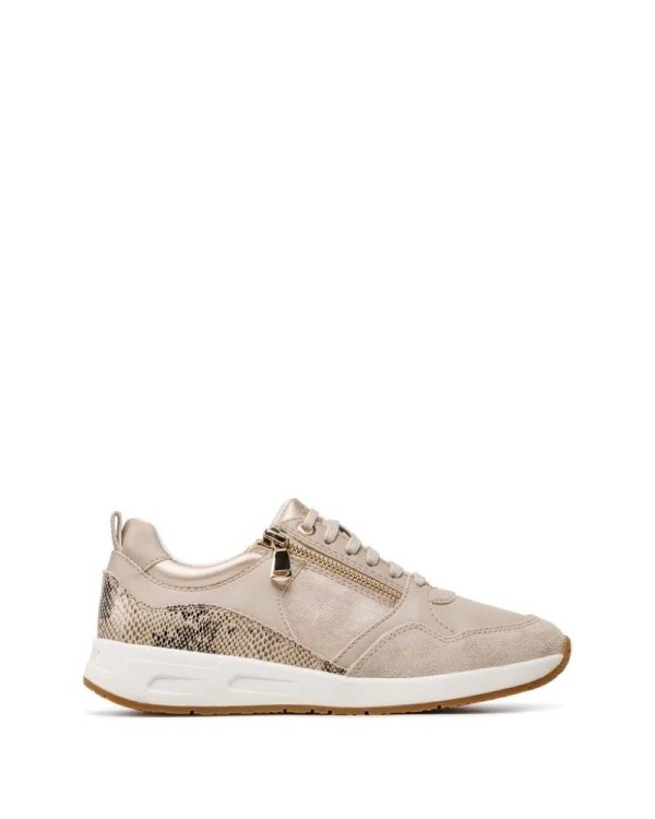 GEOX D35NQA 0NF14 Sapatilhas Baixas Mulher Bege
