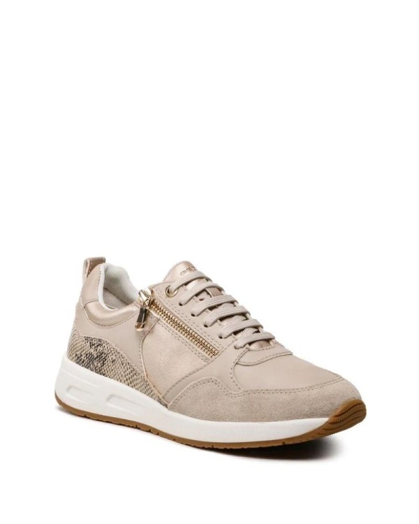 GEOX D35NQA 0NF14 Zapatillas Bajas Mujer Beige