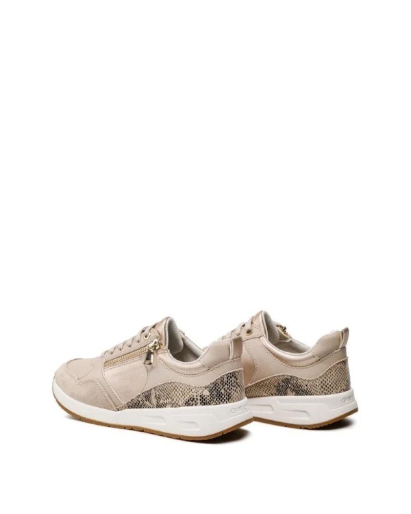 GEOX D35NQA 0NF14 Sapatilhas Baixas Mulher Bege