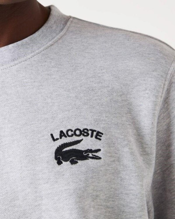 LACOSTE SH9659 Camisolas Sem capuz Homem Cinza
