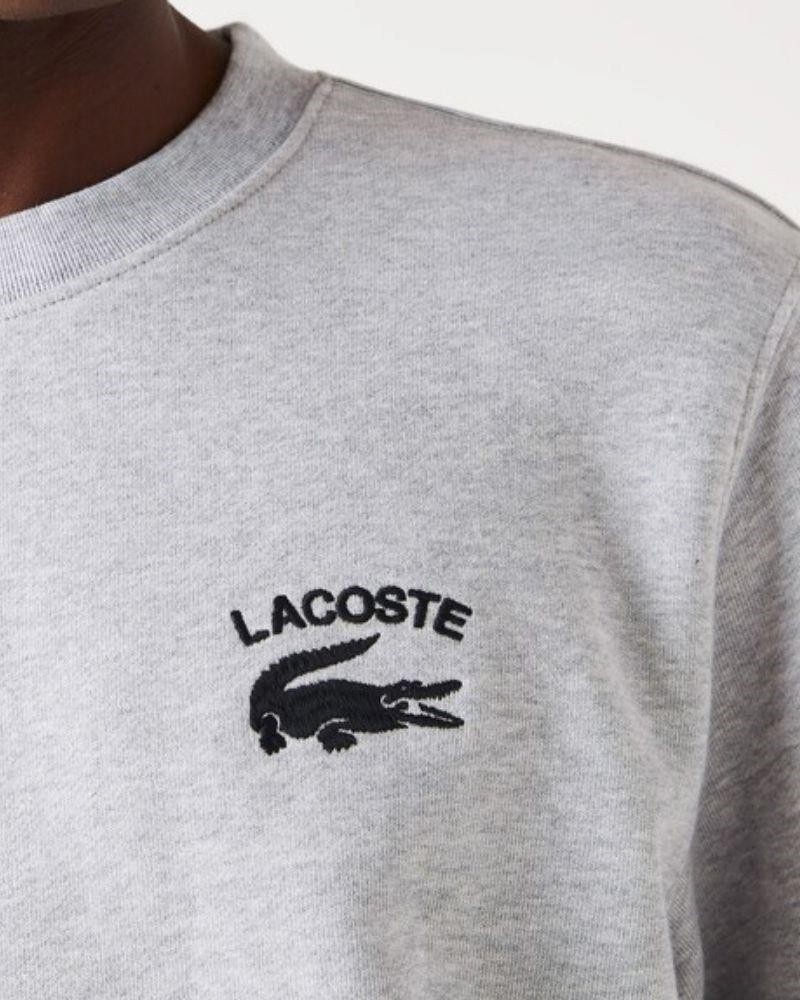 LACOSTE SH9659 Camisolas Sem capuz Homem Cinza