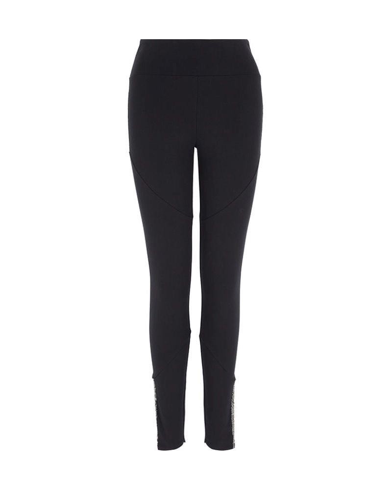 EA7 3RTP72 TJ01Z Calças Leggings Mulher Preto