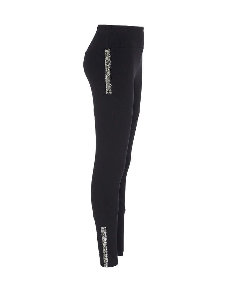 EA7 3RTP72 TJ01Z Pantalones Leggins Mujer Negro