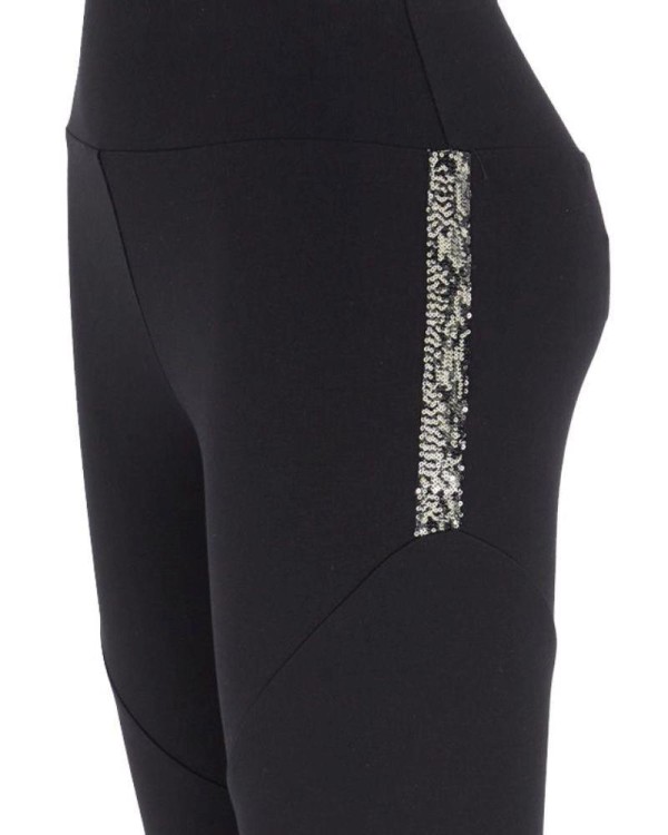EA7 3RTP72 TJ01Z Pantalones Leggins Mujer Negro