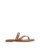 MICHAEL KORS ALBA THONG SLIDE 40T2ALFA1L  Sandalias Fiesta Mujer Marrón