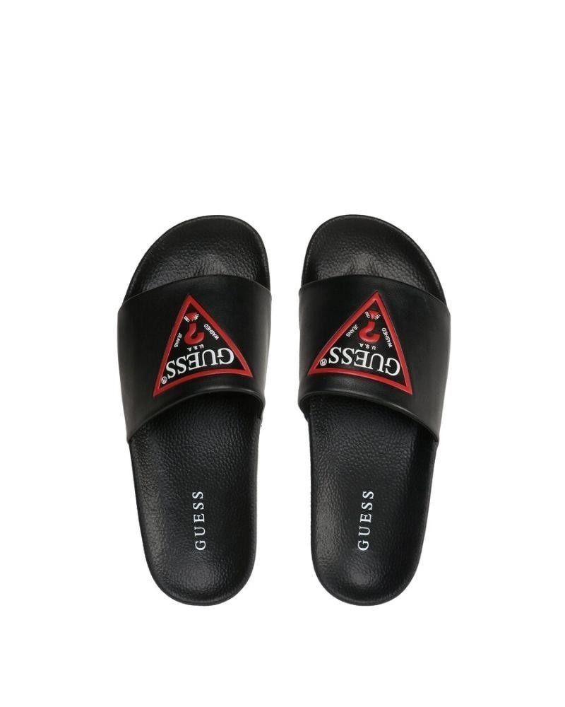 GUESS COLICO FM6CLC ELE19 Sandalias Chancletas Hombre Negro