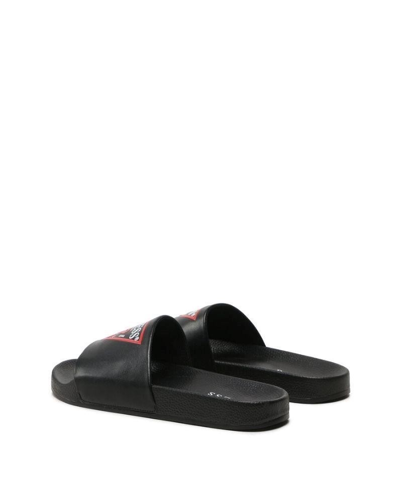 GUESS COLICO FM6CLC ELE19 Sandalias Chancletas Hombre Negro