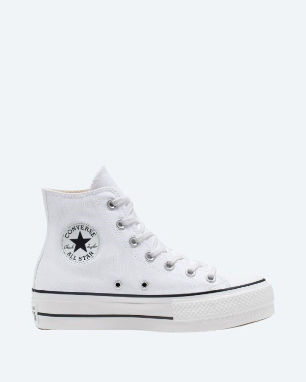 CONVERSE 560846C CHUCK TAYLOR ALL STAR PLATFORM CANVAS Zapatillas Altas Mujer Blanco