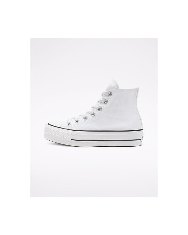 CONVERSE 560846C CHUCK TAYLOR ALL STAR PLATFORM CANVAS Zapatillas Altas Mujer Blanco