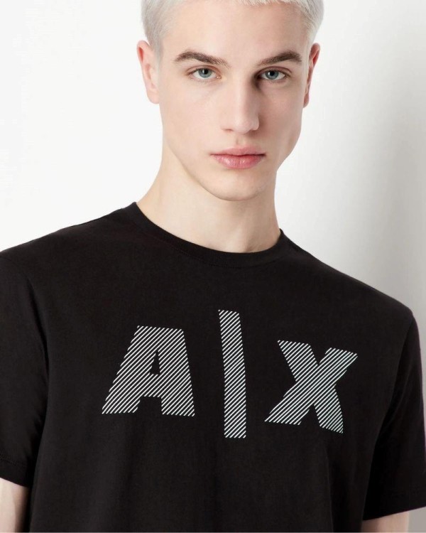 ARMANI EXCHANGE 3RZTFF ZJH4Z Camisetas Manga corta Hombre Negro