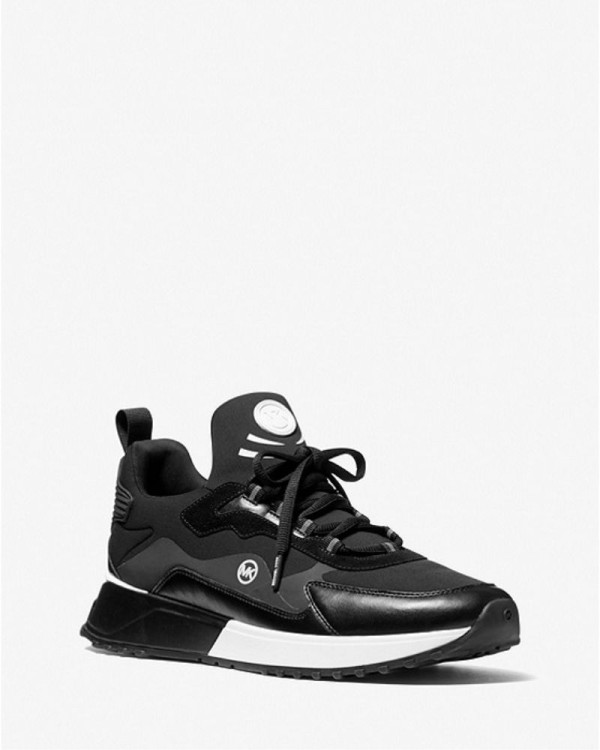 MICHAEL KORS 42F1THFS5D THEO SPORT TRAINER Zapatillas Bajas Hombre Negro