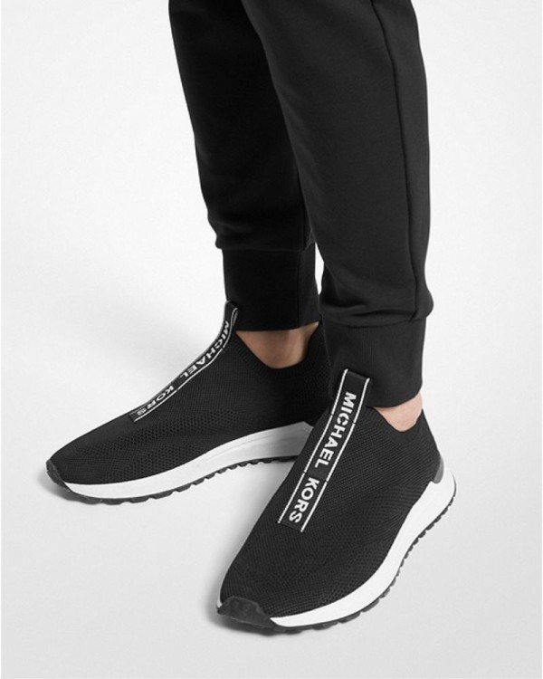 MICHAEL KORS 42S2MIFP1D MILES SLIP ON Sapatilhas Baixas Homem Preto