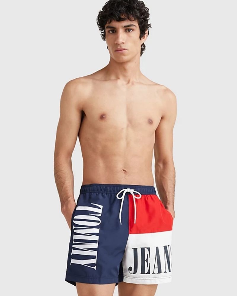 TOMMY HILFIGER UM0UM01753C87 Calções de Banho Homem Multicolor