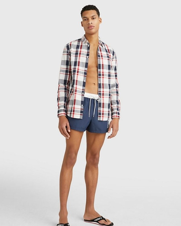 TOMMY HILFIGER UM0UM02755C87 Ropa de baño Hombre Azul