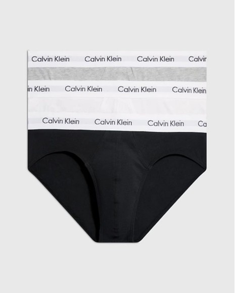 Cuecas Calvin Klein para Hombre Multicolor 0000U2661G 3P Lote Hip Brief