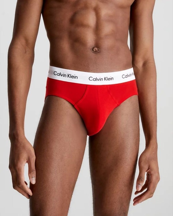 Cuecas Calvin Klein para Hombre Multicolor 0000U2661G 3P Lote Hip Brief