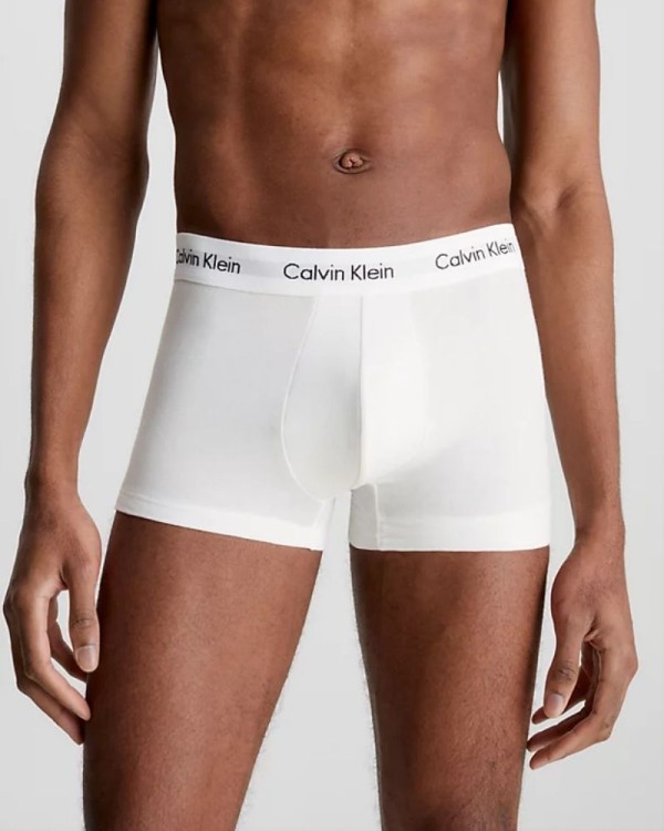  Ropa interior Boxer Hombre CALVIN KLEIN Blanco 0000U2664G 3P LR TRUNK