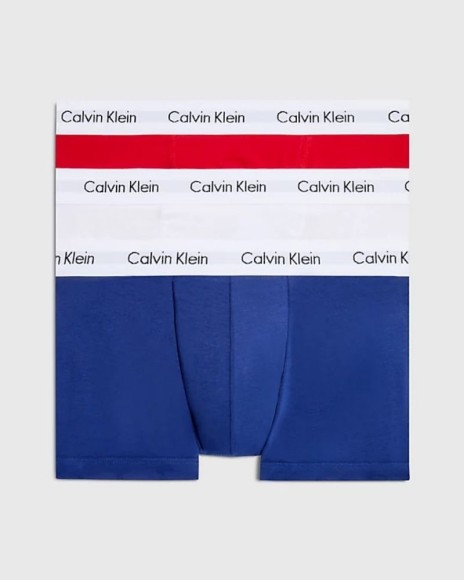 Cuecas Boxer Homem CALVIN KLEIN Multicolor 0000U2664G 3P LR TRUNK