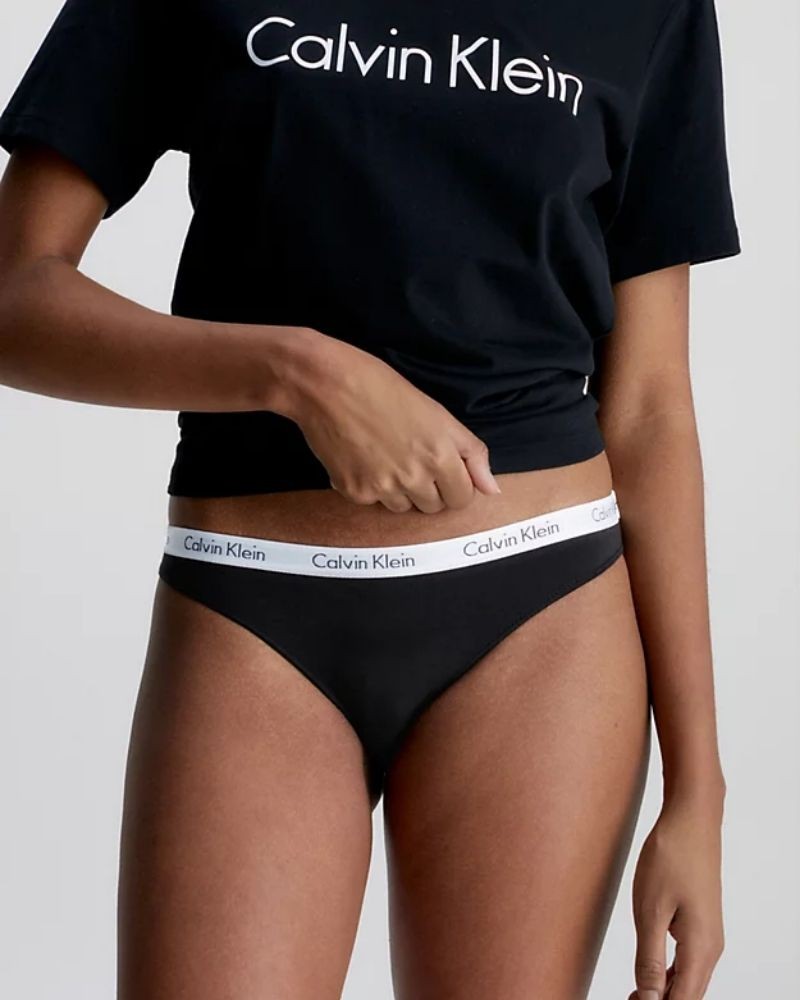  Ropa interior Partes de abajo Mujer CALVIN KLEIN Negro 000QD3588E 3P BIKINI