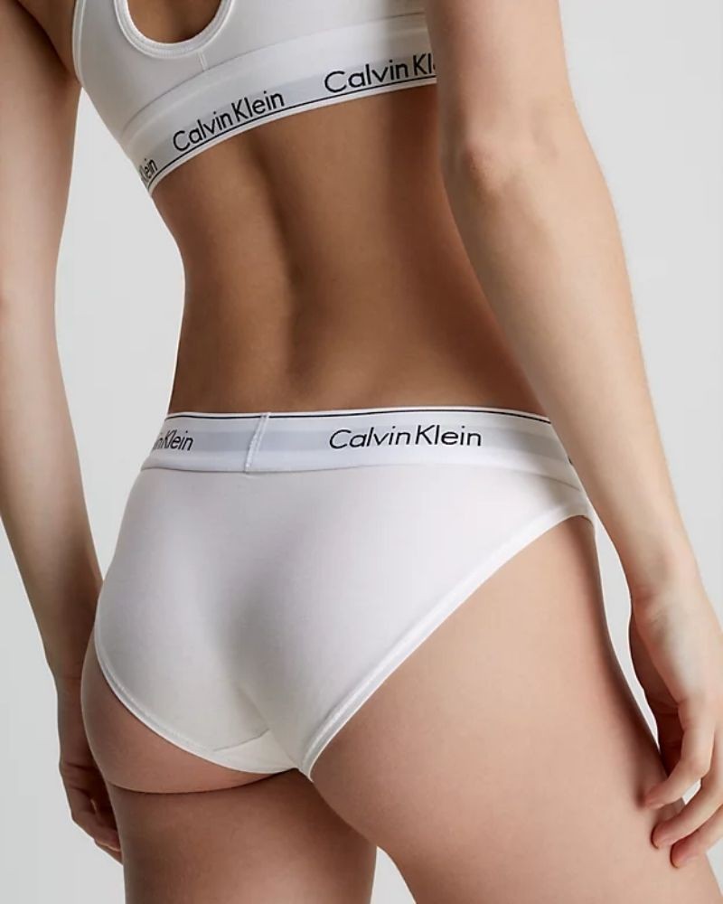  Ropa interior Boxer Mujer CALVIN KLEIN Blanco 0000F3787E BIKINI
