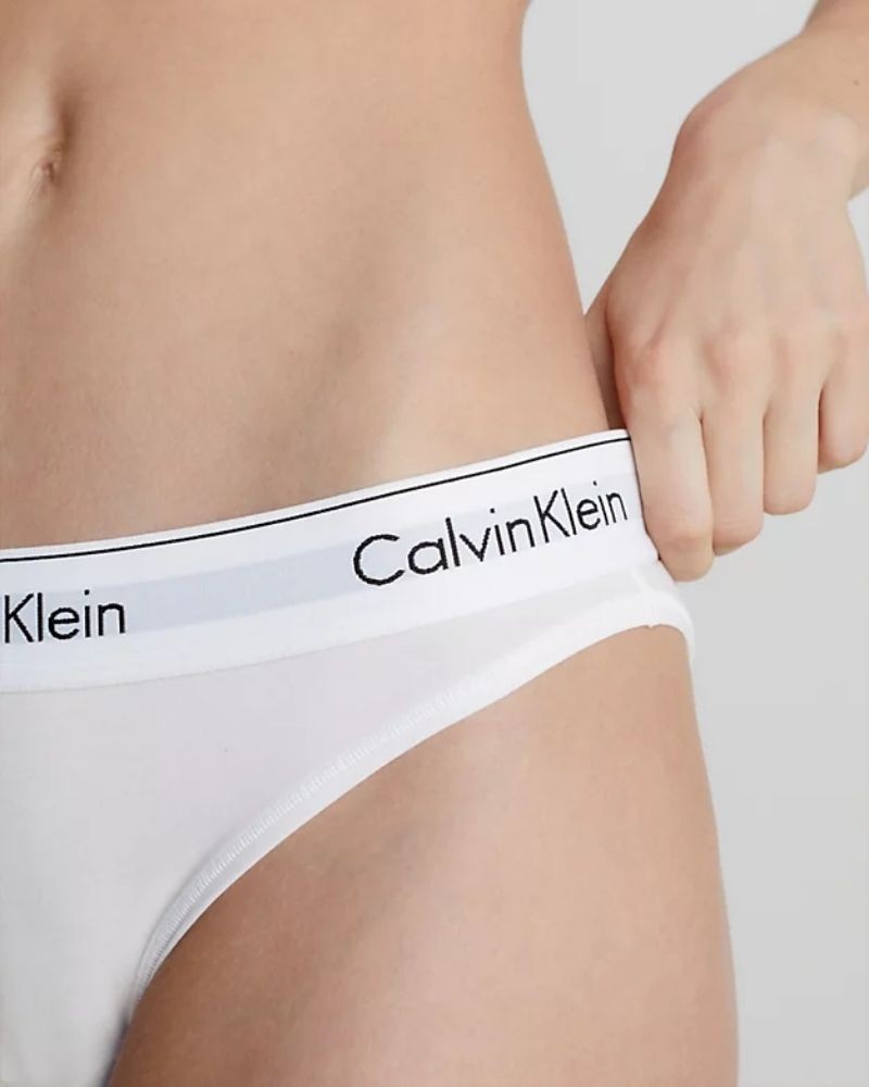  Ropa interior Boxer Mujer CALVIN KLEIN Blanco 0000F3787E BIKINI